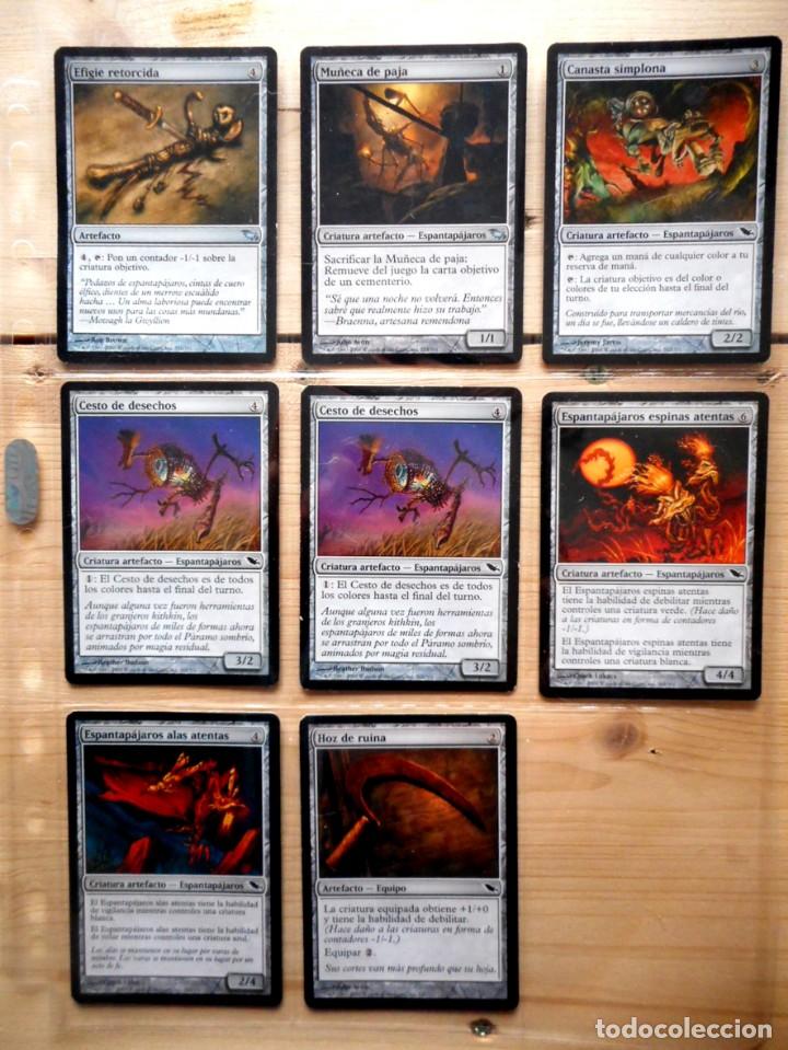 Trading cards: 8 CARTAS MAGIC 2008 (P&Aacute;RAMO SOMBR&Iacute;O) ARTEFACTO - Foto 1