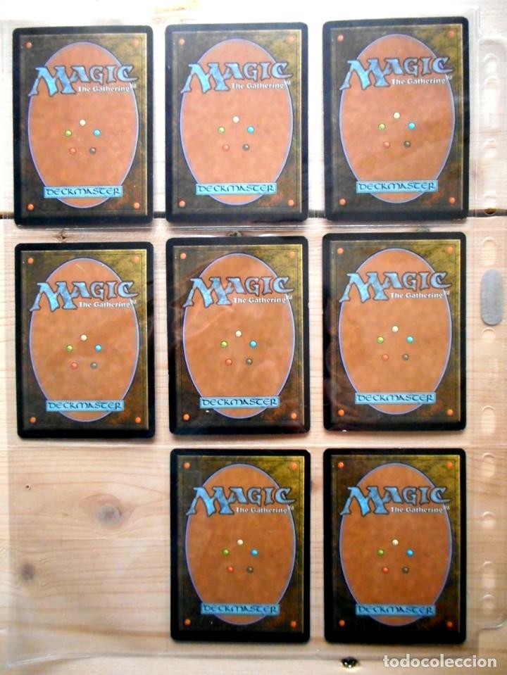 Trading cards: 8 CARTAS MAGIC 2008 (P&Aacute;RAMO SOMBR&Iacute;O) ARTEFACTO - Foto 2