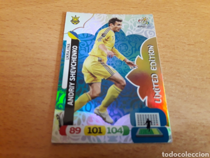 Panini EM 2012 425 Andriy Shevchenko Ukraine UEFA Euro 12 Sticker 