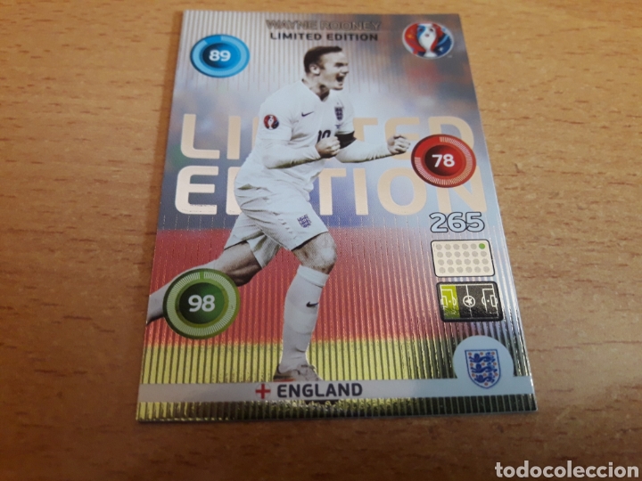 Panini Adrenalyn Xl Euro 16 Wayne Rooney Lim Comprar Trading Cards Antiguas En Todocoleccion