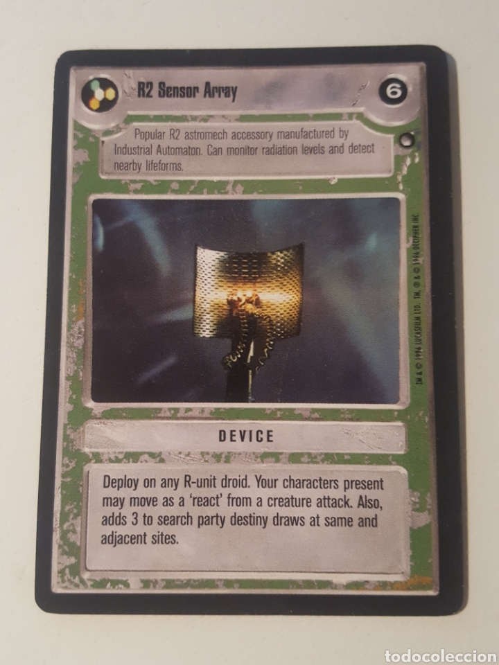 Trading cards: CARTA - STAR WARS CCG - R2 SENSOR ARRAY - ENVIO GRATIS A PARTIR DE 35&euro; - Foto 1
