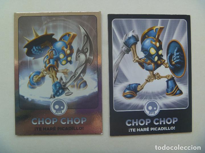 Trading cards: LOTE DE 2 TRADING CARD DE SKYLANDERS GIANTS - Foto 1