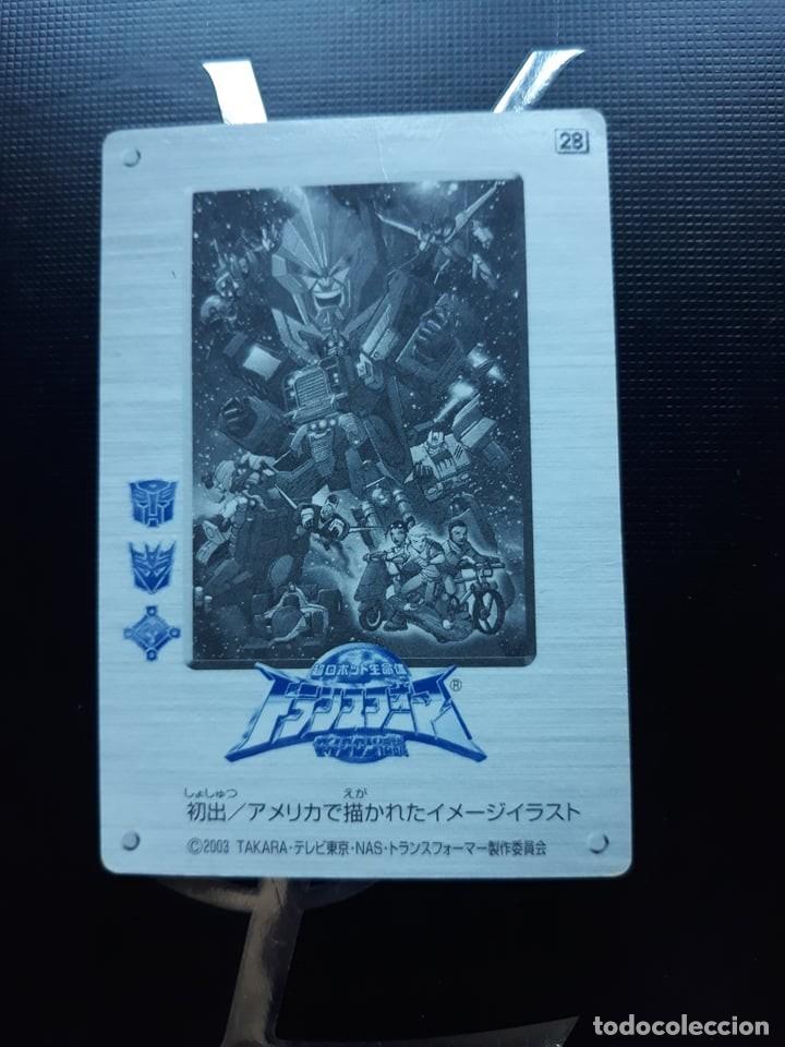 Trading cards: transformers trading card takara 28 - Foto 2
