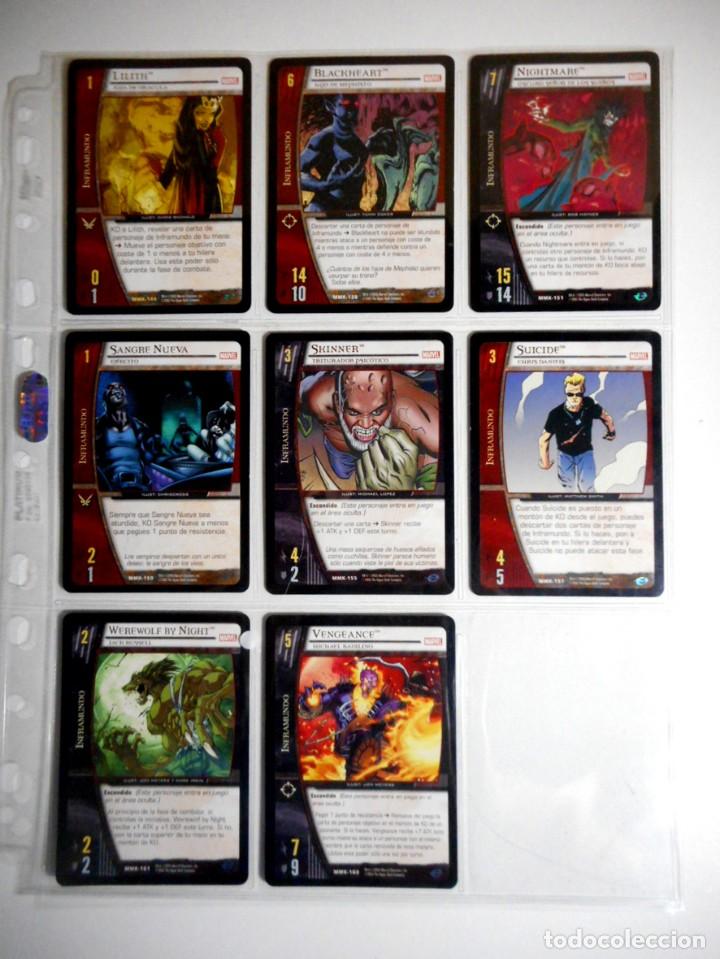 Trading cards: 8 CARTAS MARVEL VS SYSTEM 2005 (MARVEL KNIGHTS) INFRAMUNDO - Foto 1