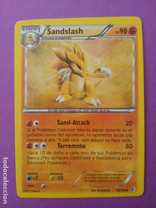 Trading cards: CARTA POKEMON SANDSLASH - Foto 1