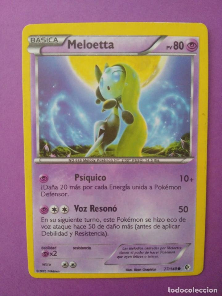 carta pokemon meloetta - Comprar Cartas Colecionáveis antigas no  todocoleccion