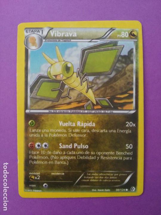 Trading cards: CARTA POKEMON VIBRAVA - Foto 1
