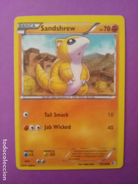 Trading cards: CARTA POKEMON SANDSHREW - Foto 1