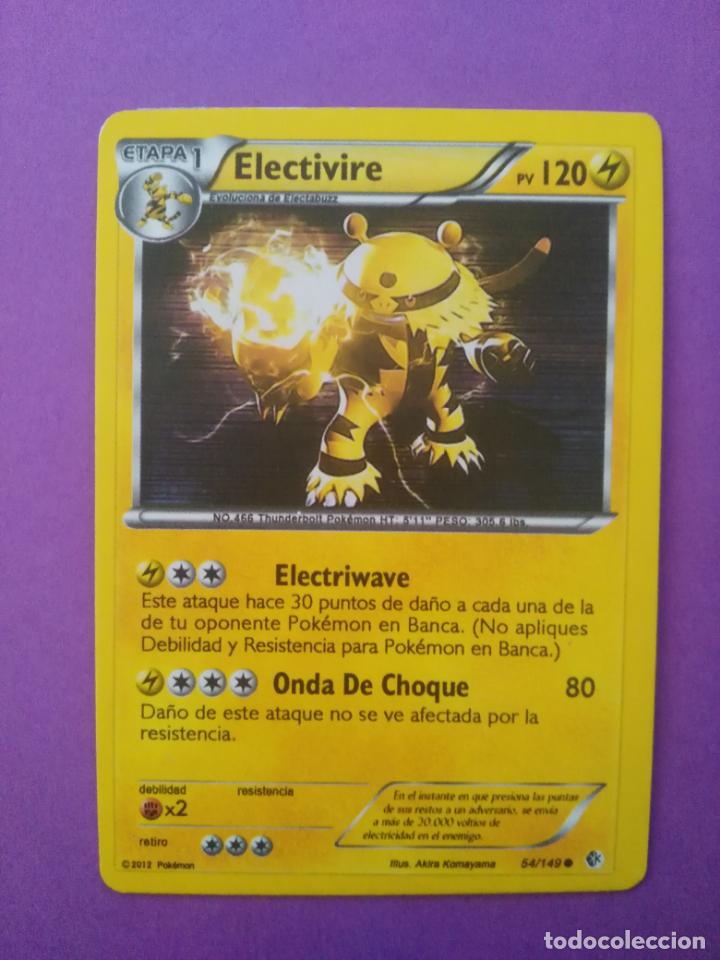Trading cards: CARTA POKEMON ELECTIVIRE - Foto 1