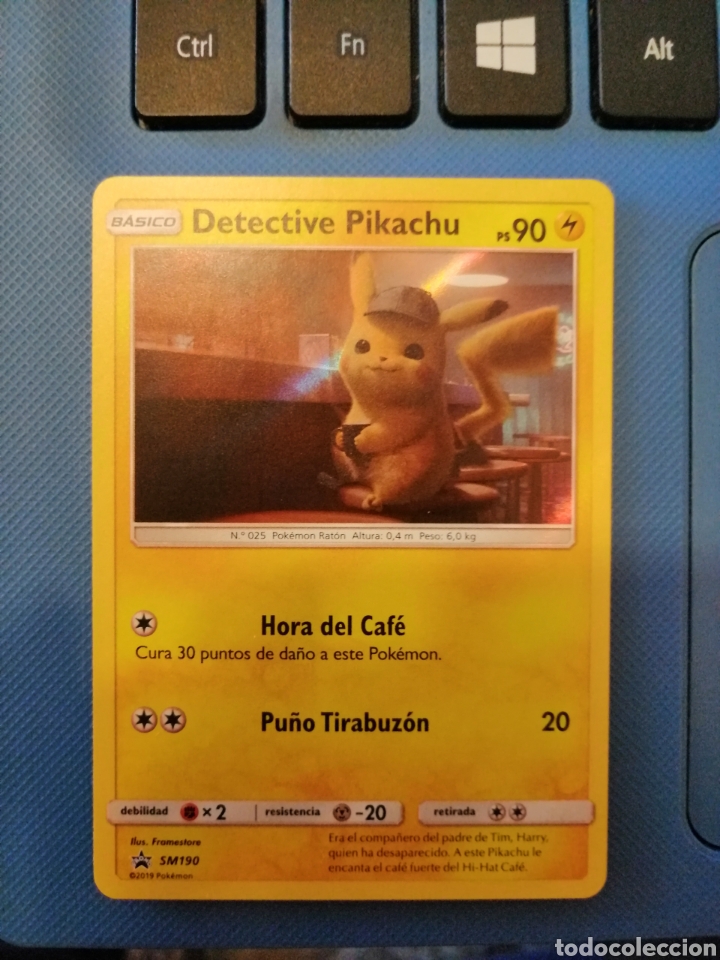 Carta Pokemon Detective Pikachu Promo Foil Sm190