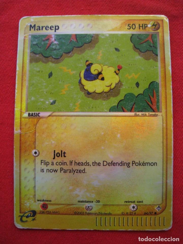 Trading cards: FICHA POKEMON - MAREEP - EN INGLES. - Foto 1