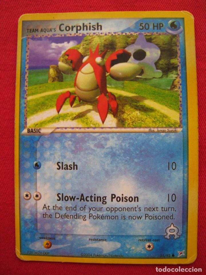 Trading cards: FICHA POKEMON - CORPHISH - EN INGLES. - Foto 1