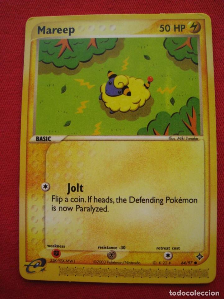 Trading cards: FICHA POKEMON - MAREEP - EN INGLES. - Foto 1