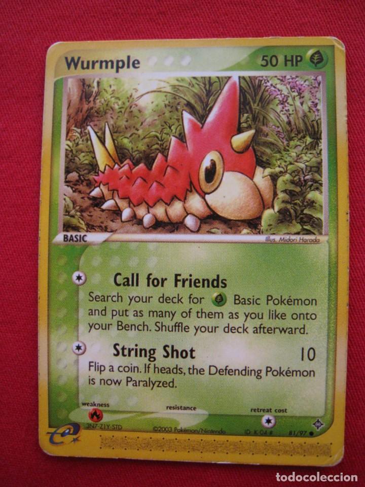Trading cards: FICHA POKEMON - WURMPLE - EN INGLES. - Foto 1