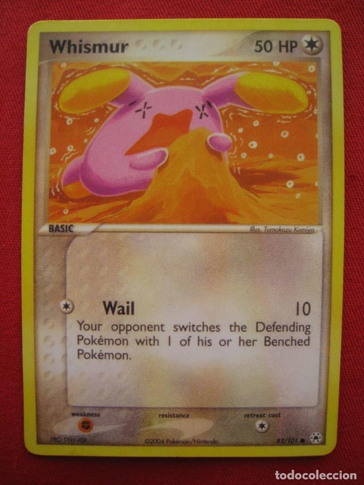 Trading cards: FICHA POKEMON - WHISMUR - EN INGLES. - Foto 1