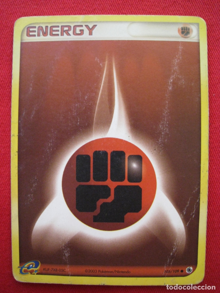 Trading cards: FICHA POKEMON - ENERGY. - Foto 2