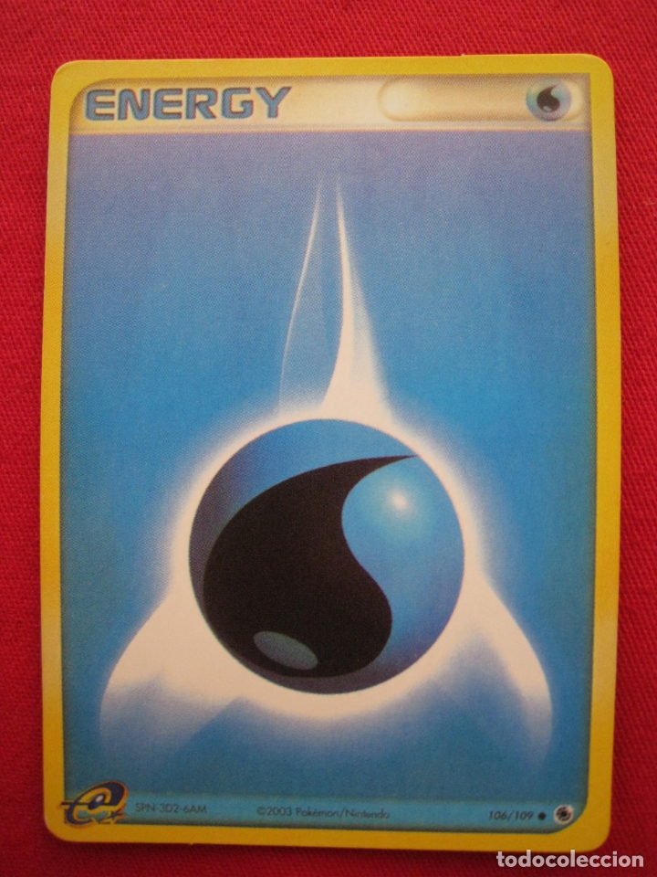 Trading cards: FICHA POKEMON - ENERGY. - Foto 2