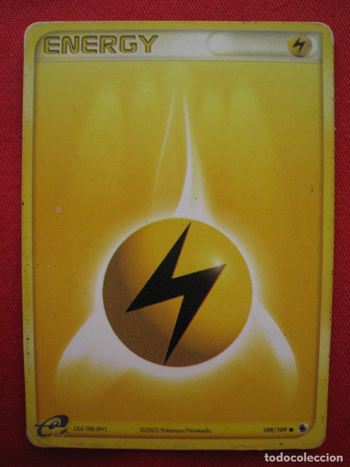 Trading cards: FICHA POKEMON - ENERGY. - Foto 2
