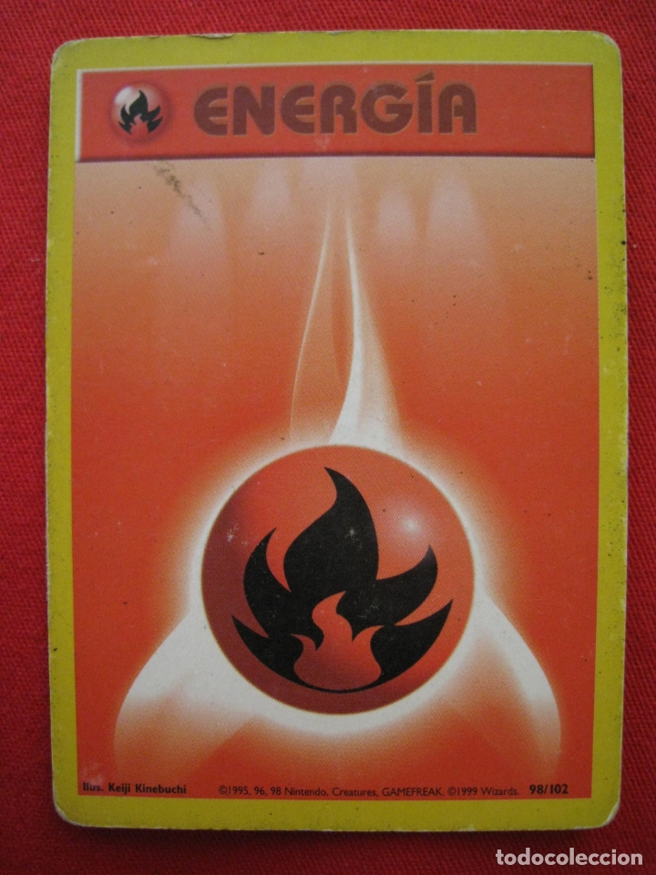 Trading cards: FICHA POKEMON - ENERGIA. - Foto 2