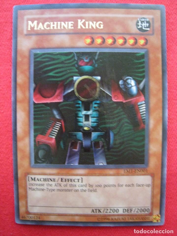 carta yu gi oh - machine king - konami. - Buy Antique trading cards on  todocoleccion