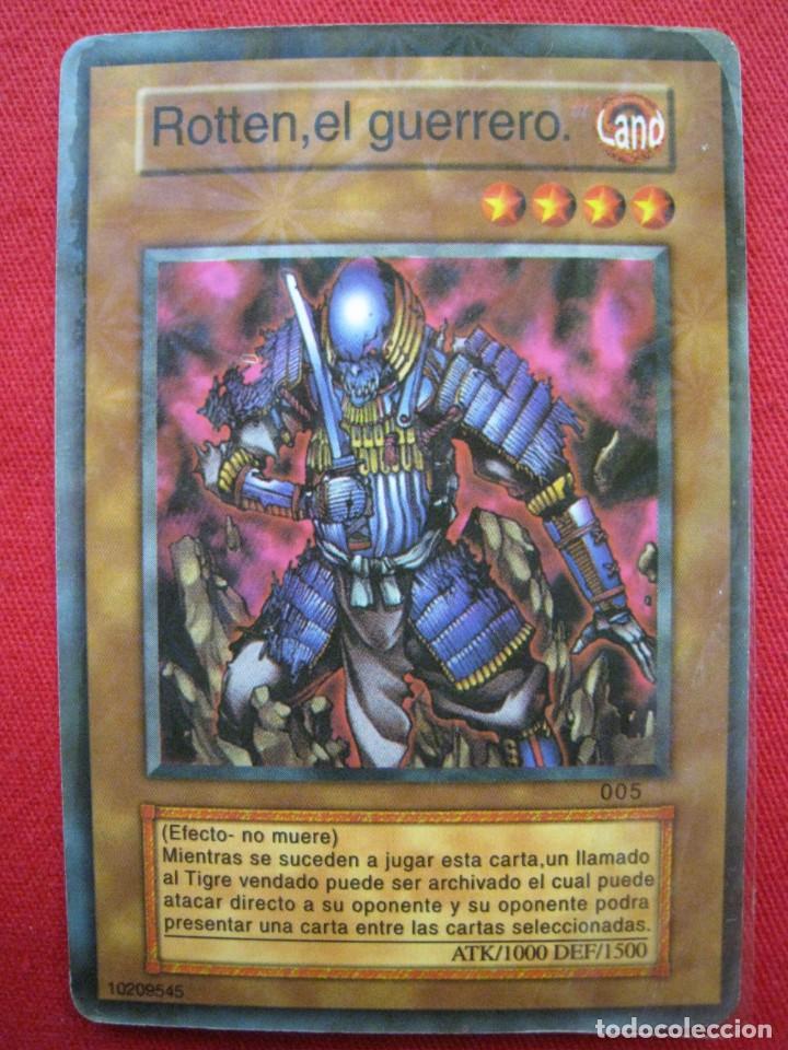 Carta Yu Gi Oh Rotten El Guerrero Konami Kaufen Alte