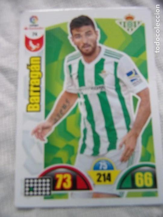 Trading cards: ADRENALYN PANINI 2017-2018 BARRAG&Aacute;N - Foto 1