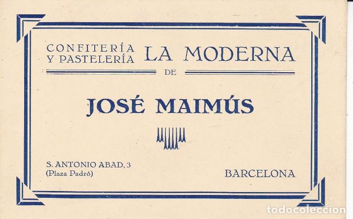 Trading Cards: confiteria y pasteler&iacute;a La Moderna Jos&eacute; Maim&uacute;s Barcelona