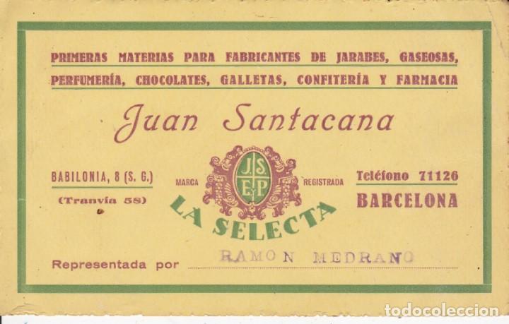 Trading cards: Juan Santacana Barcelona La Selecta - Foto 1