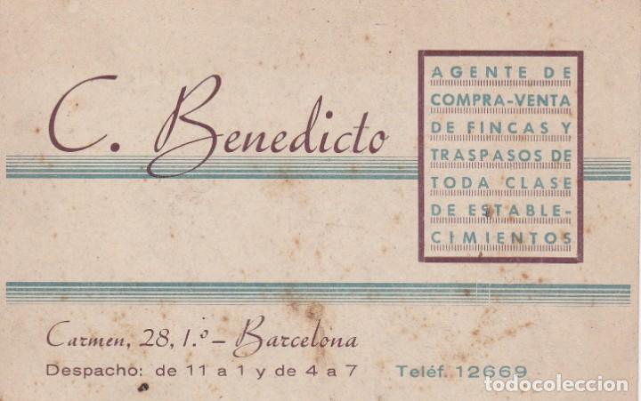 Trading cards: C. Benedicto Barcelona