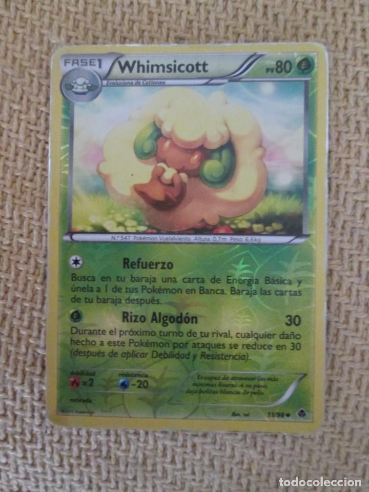 Trading cards: CARTA POK&Eacute;MON 2011 - WHIMSICOTT - Foto 1