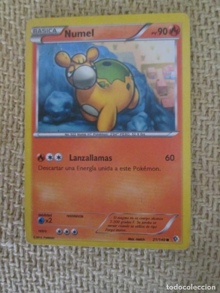 Trading cards: CARTA POK&Eacute;MON 2012 - NUMEL - Foto 1