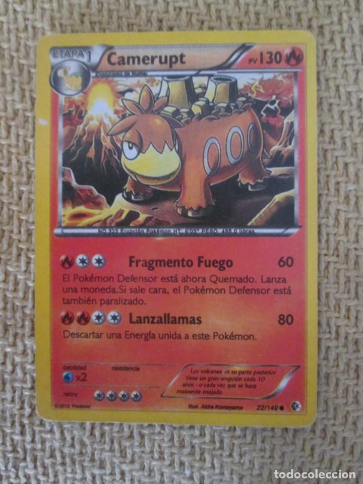 Trading cards: CARTA POK&Eacute;MON 2012 - CAMERUPT - Foto 1