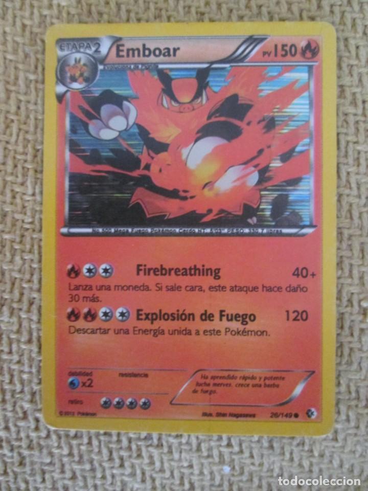 Trading cards: CARTA POK&Eacute;MON 2012 - EMBOAR - Foto 1