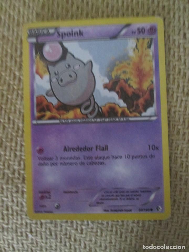 Trading cards: CARTA POK&Eacute;MON 2012 - SPOINK - Foto 1
