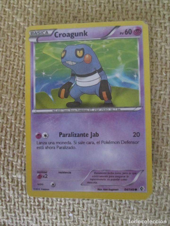 Trading cards: CARTA POK&Eacute;MON 2012 - CROAGUNK - Foto 1