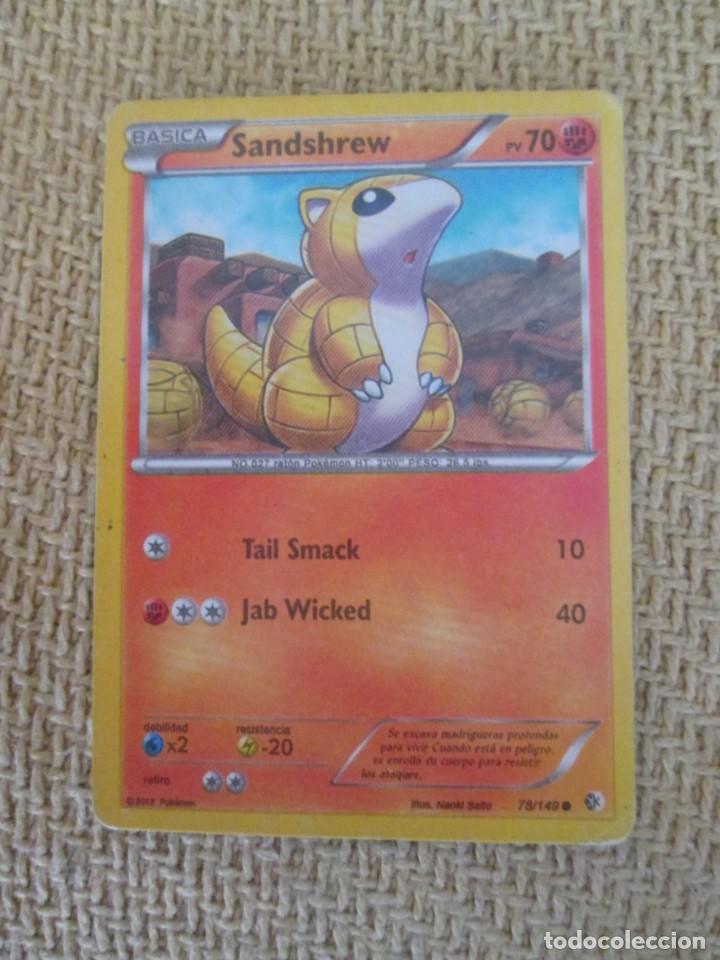 Trading cards: CARTA POK&Eacute;MON 2012 - SANDSHREW - Foto 1