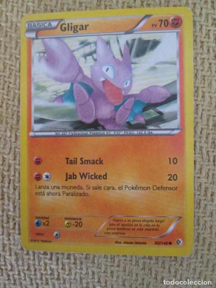 Trading cards: CARTA POK&Eacute;MON 2012 - GLIGAR - Foto 1