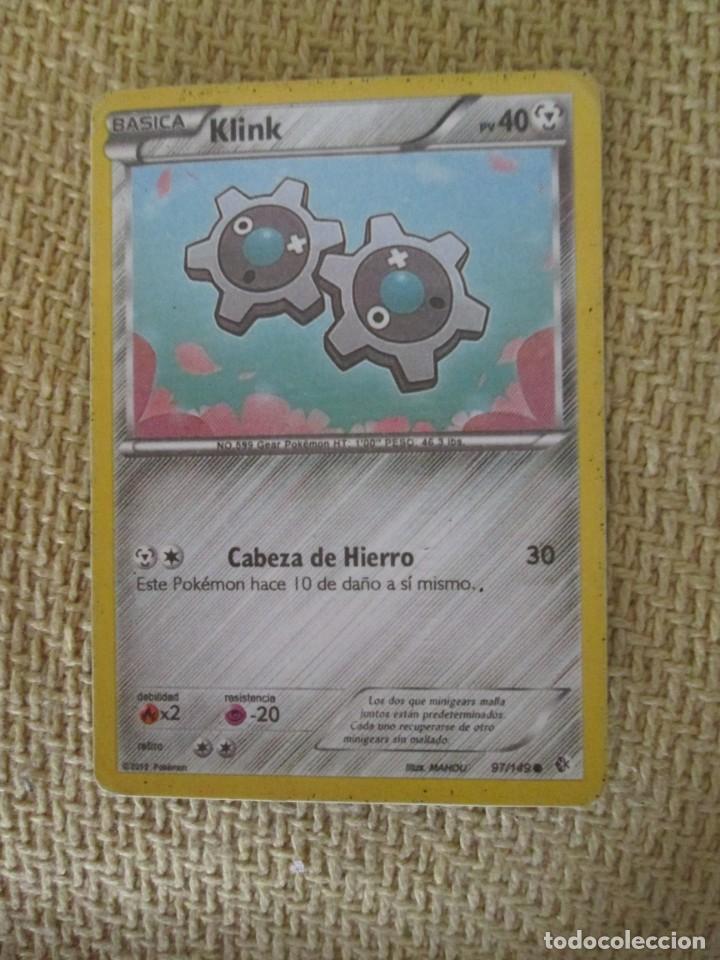 Trading cards: CARTA POK&Eacute;MON 2012 - KLINK - Foto 1