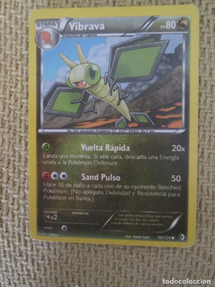 carta pokmon 2012 - vibrava - Buy Antique trading cards on todocoleccion