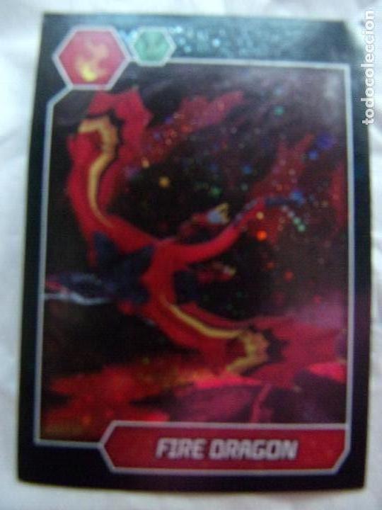 Trading cards: INVIZIMALS PANINI 2016 N&Uacute;M 3 FIRE DRAGON - Foto 1