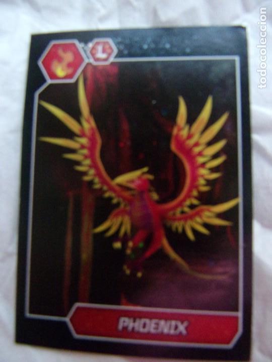 Trading cards: INVIZIMALS PANINI 2016 N&Uacute;M 8 PHOENIX - Foto 1