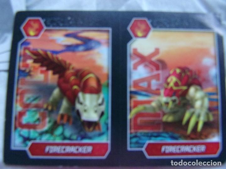 Trading cards: INVIZIMALS PANINI 2016 N&Uacute;M 21 A Y 21 B FIRECRACKER - Foto 1