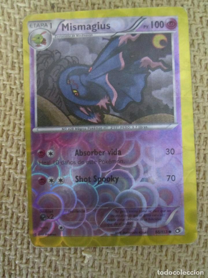 pokemon venonat card Mismagius 7/100 - Stormfront - Reverse Holo main image 1