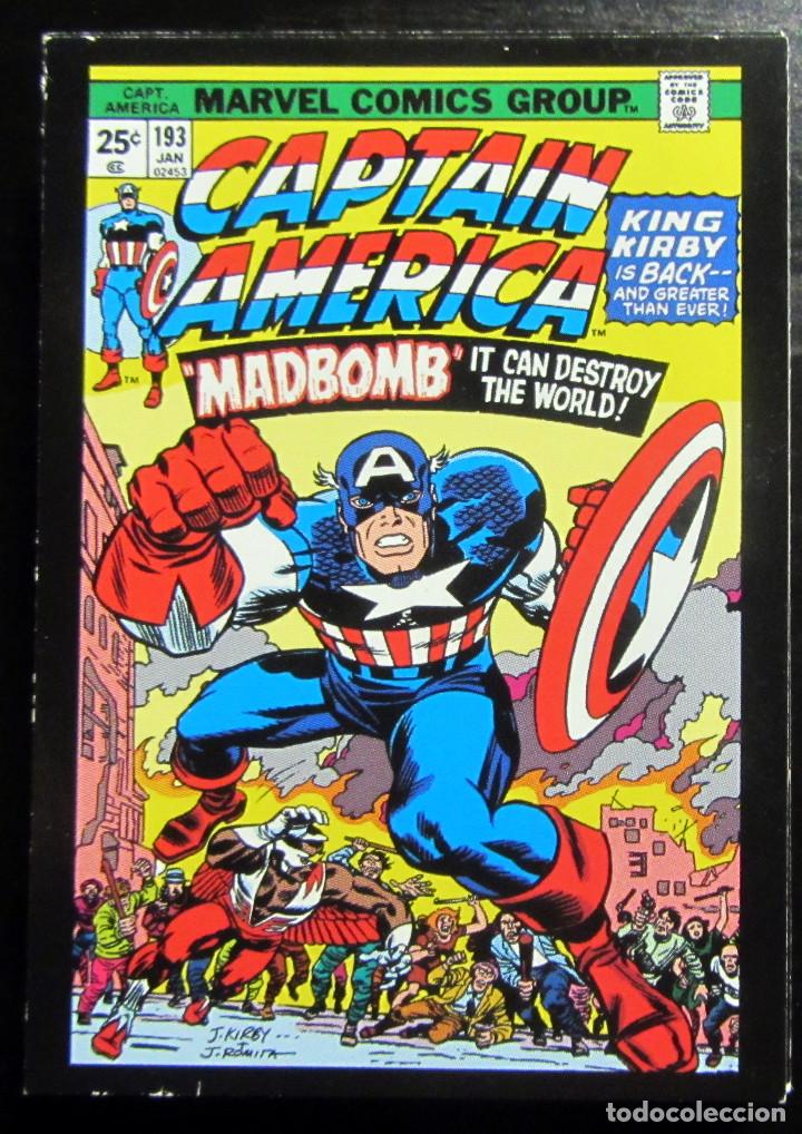 Trading Cards: C 11 / 36 - MARVEL SUPERHEROES - SUPER HEROES - 2017 - PORTADA COMIC - TRADING CARD - PANINI