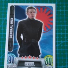 Trading Cards: STAR WARS FORCE ATTAX - GENERAL HUX - TRADING CARD Nº 89 - TOPPS/CARREFOUR. Lote 172420365