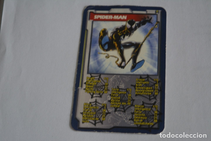 Trading cards: CARD SUPER TOP TRUMPS SPIDERMAN - Foto 1