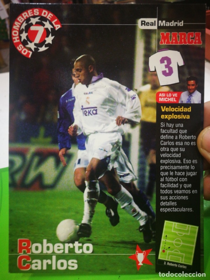 roberto carlos team pepsi soccer promotional ca - Buy Antique
