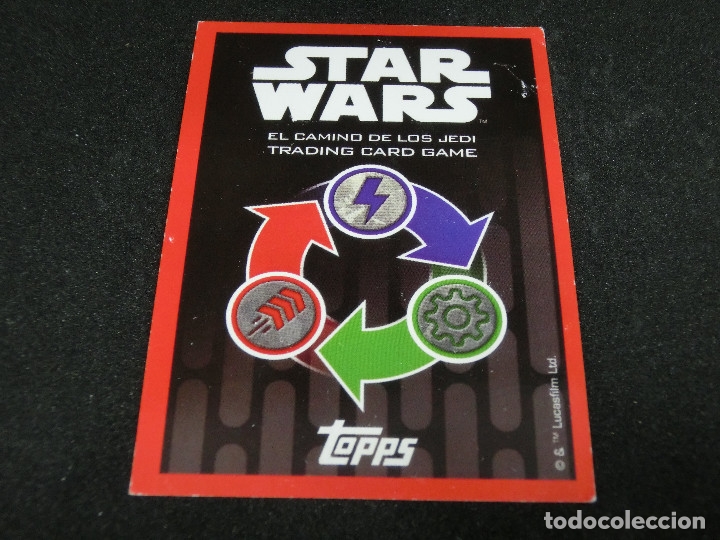Trading cards: CROMO STAR WARS CARREFOUR 2017 NUMERO 79 DARTH SIDIOUS SITH - Foto 2