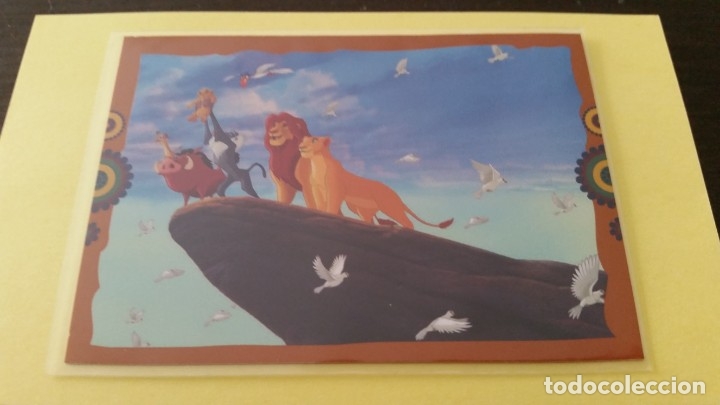 Trading Cards: CROMO EL REY LE&Oacute;N - EL REINO DE SIMBA (PANINI 2019) - CARDS N&ordm; 35