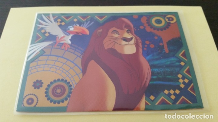Trading Cards: CROMO EL REY LE&Oacute;N - EL REINO DE SIMBA (PANINI 2019) - CARDS N&ordm; 44